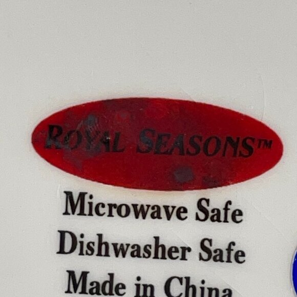 “ROYAL SEASONS” Ceramic Festive Snowman Holiday Oblong Baking/Serving Dish - Picture 4 of 4